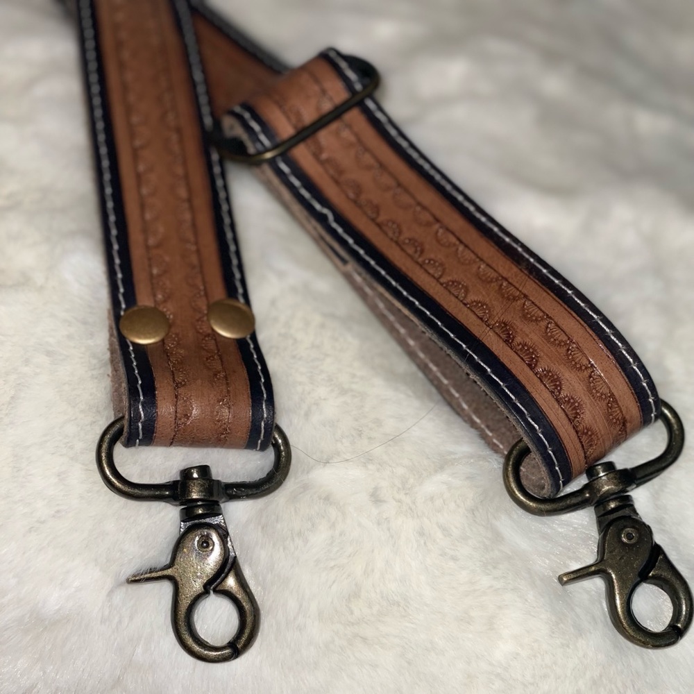 Brown Leather Myra Bag Strap